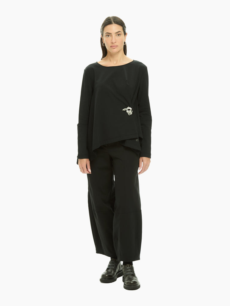 IXOS Maglia in jersey NERO