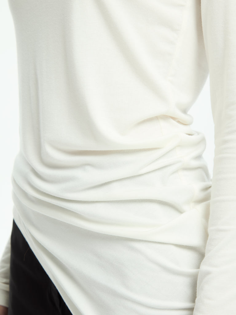 IXOS Maglia con fondo asimmetrico BIANCO