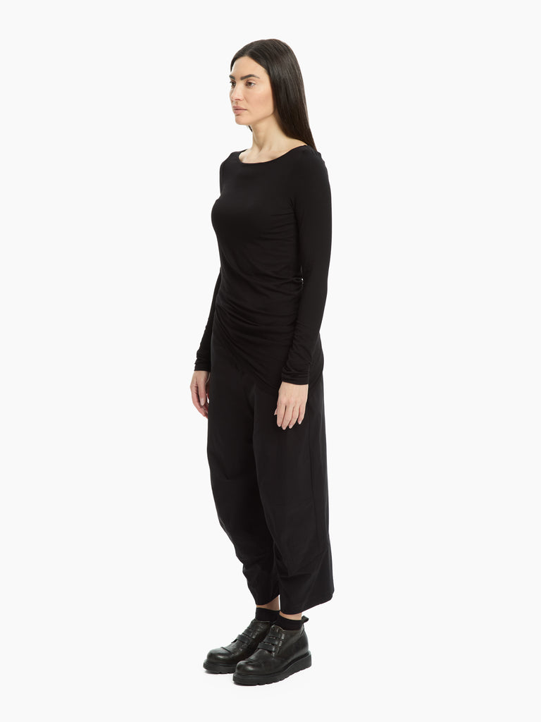 IXOS Maglia con fondo asimmetrico NERO