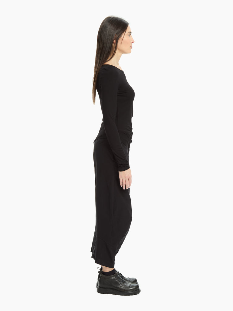 IXOS Maglia con fondo asimmetrico NERO