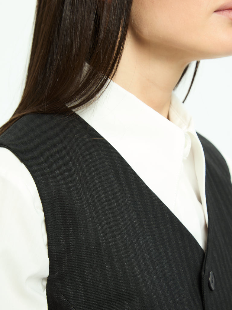 IXOS Gilet con tailoring contemporaneo  GRIGIO