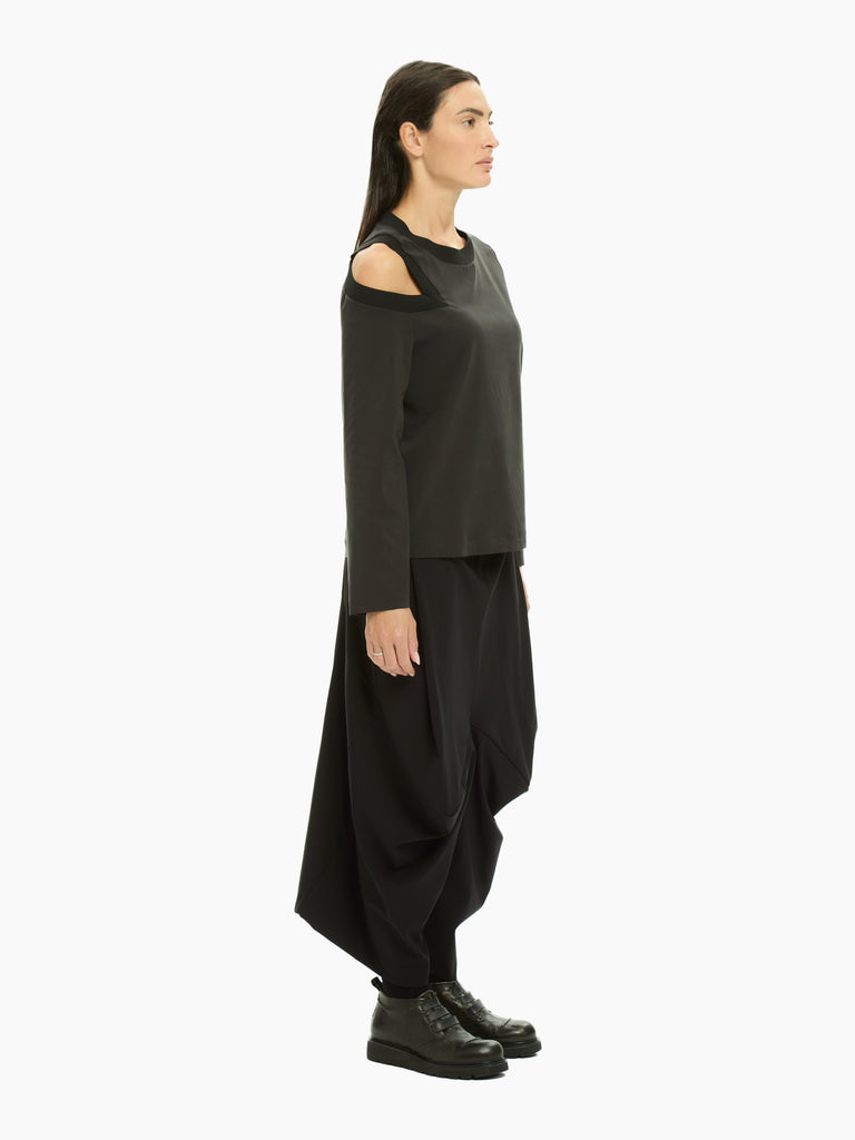 IXOS Maglia con cut-out GRIGIO
