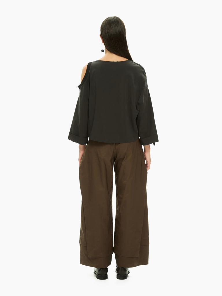 IXOS Maglia con cut-out GRIGIO
