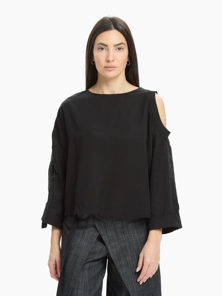 IXOS Maglia con cut-out NERO