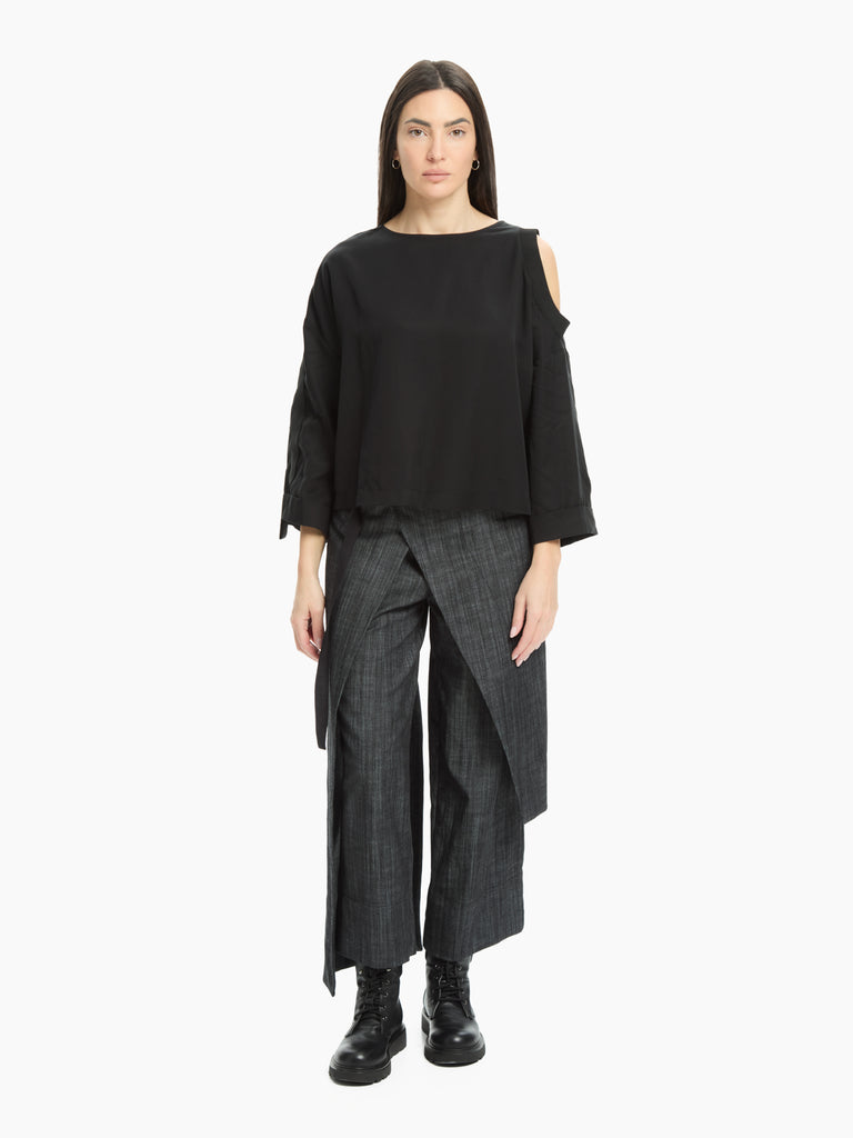 IXOS Maglia con cut-out NERO