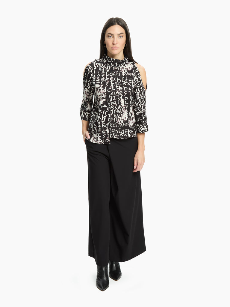 IXOS Blusa con stampa NERO