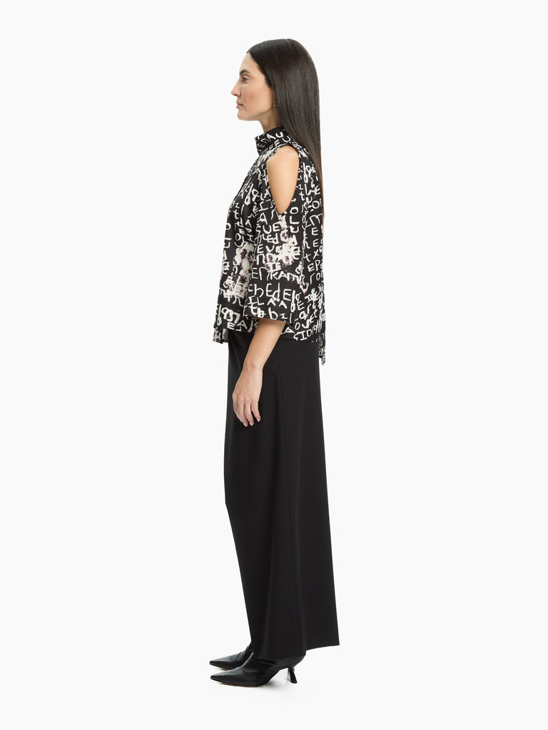 IXOS Blusa con stampa NERO