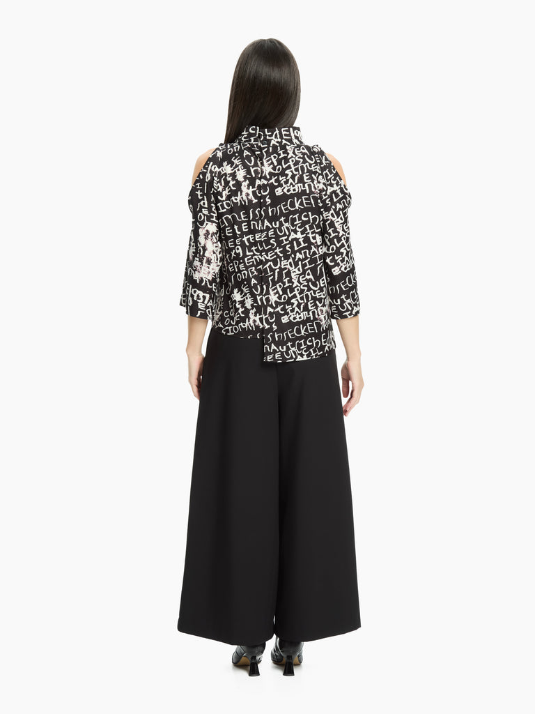 IXOS Blusa con stampa NERO