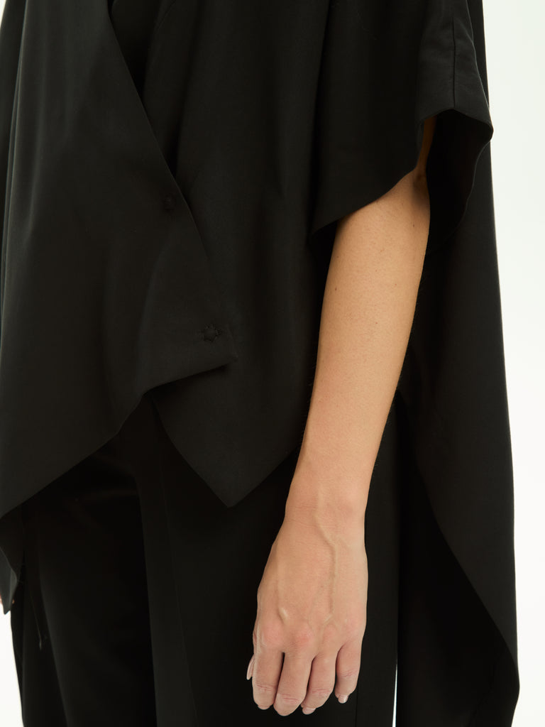 IXOS Casacca con maniche a pipistrello NERO