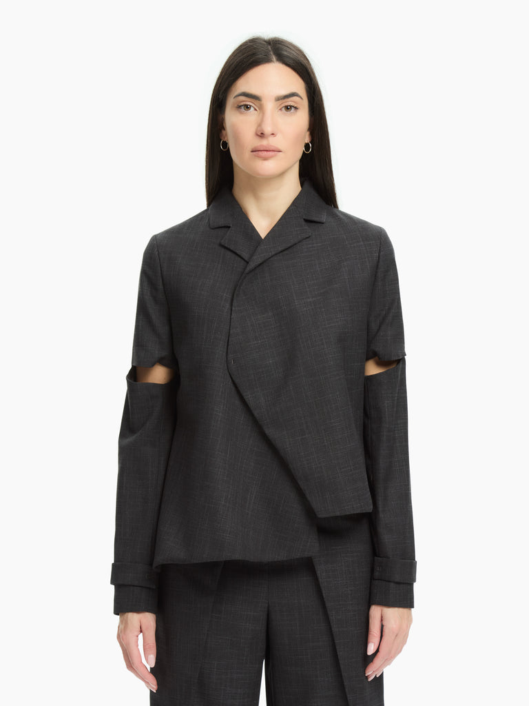 IXOS Giacca asimmetrica GRIGIO