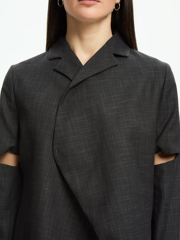 IXOS Giacca asimmetrica GRIGIO