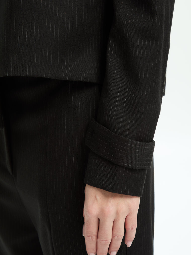 IXOS Giacca asimmetrica con cut-out NERO