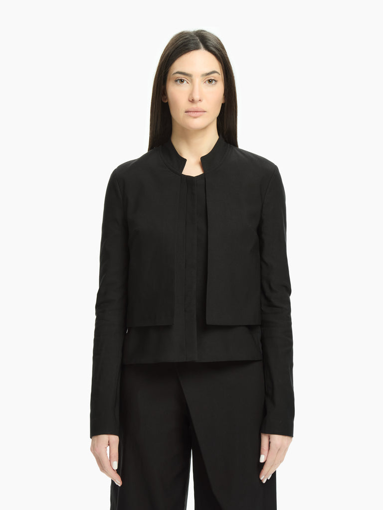 IXOS Giacca corta stratificata  NERO