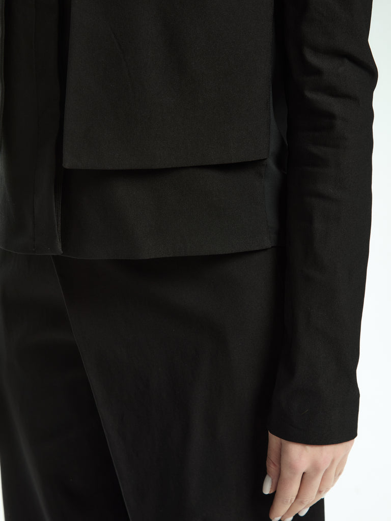 IXOS Giacca corta stratificata  NERO