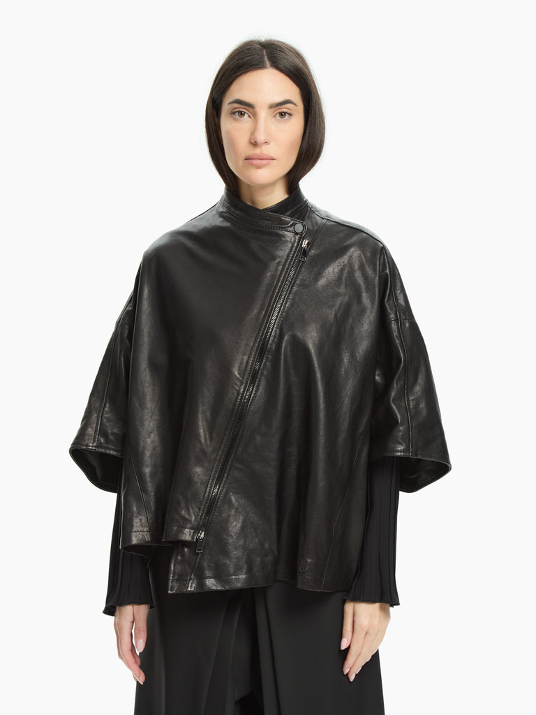 IXOS Giacca in pelle NERO