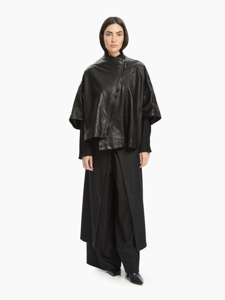 IXOS Giacca in pelle NERO