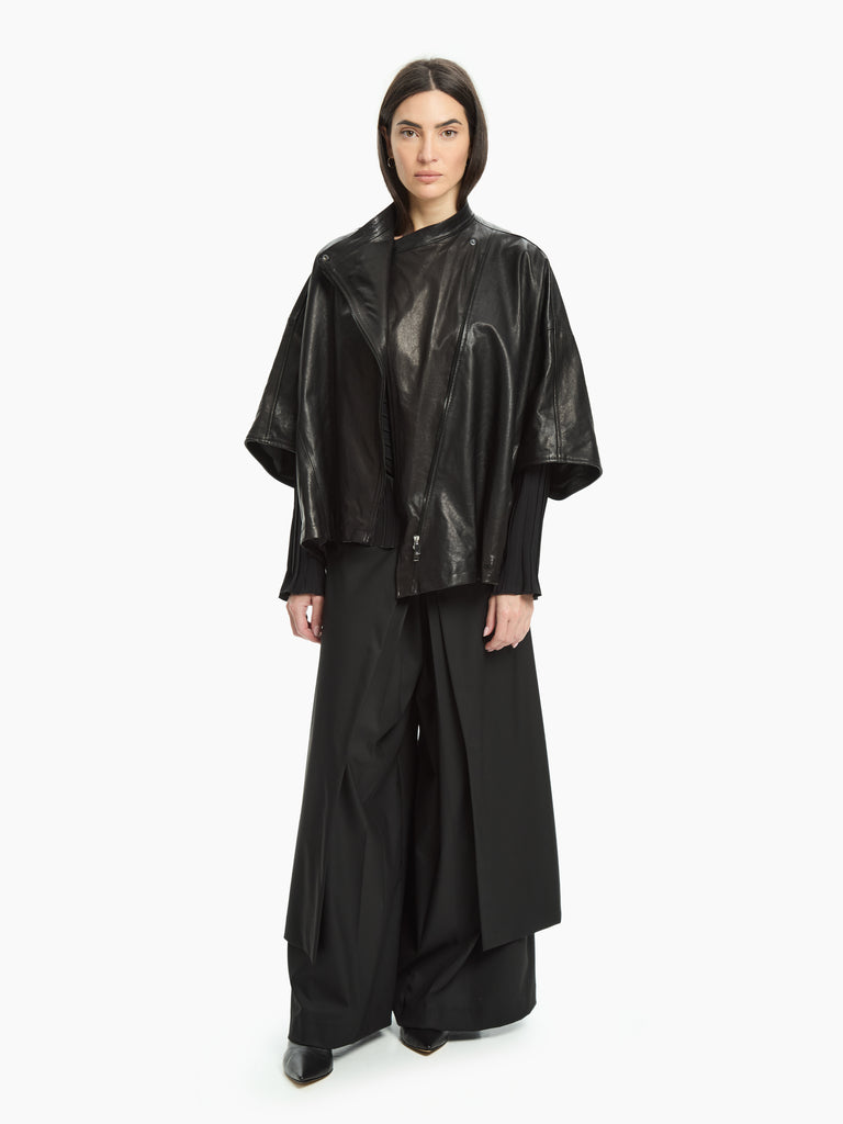 IXOS Giacca in pelle NERO