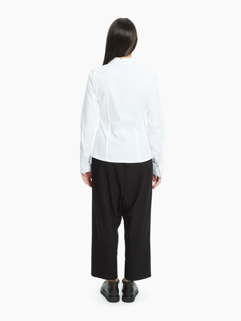 IXOS Camicia con pannelli sovrapposti BIANCO