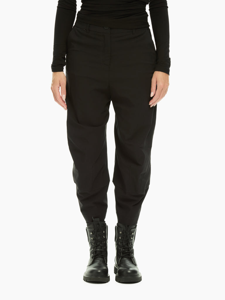 IXOS Pantalone con costruzione sartoriale NERO