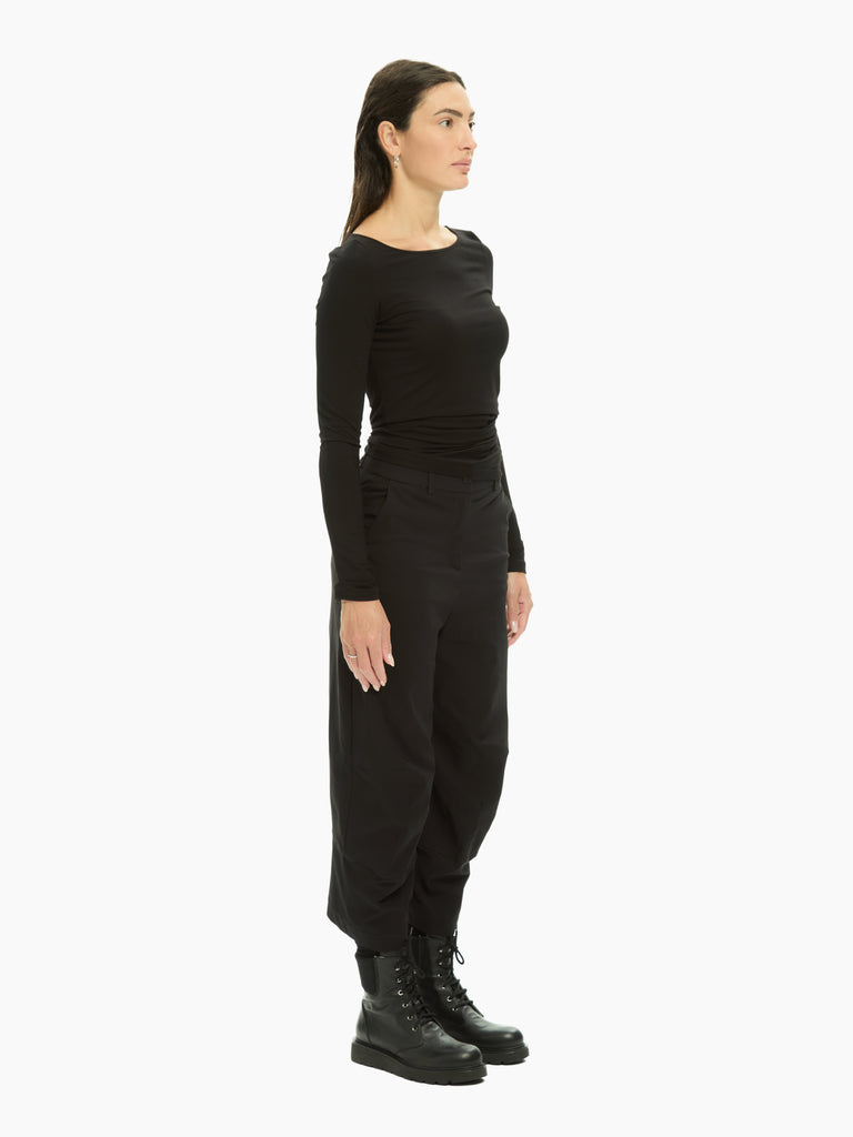 IXOS Pantalone con costruzione sartoriale NERO