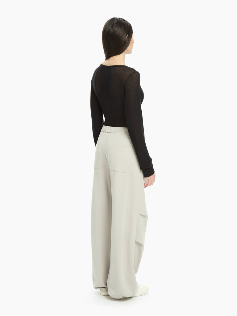 IXOS Pantalone wide leg  BEIGE