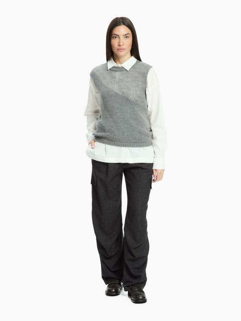 IXOS Pantalone ampio GRIGIO