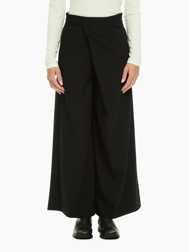 IXOS Pantalone palazzo NERO
