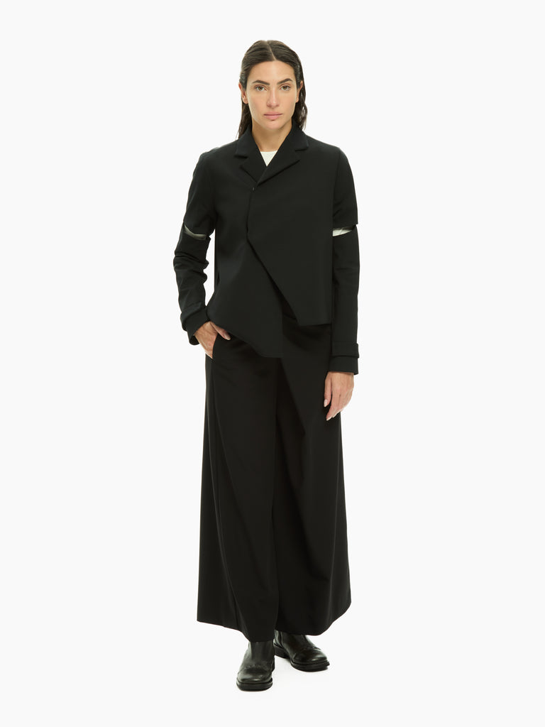 IXOS Pantalone palazzo NERO