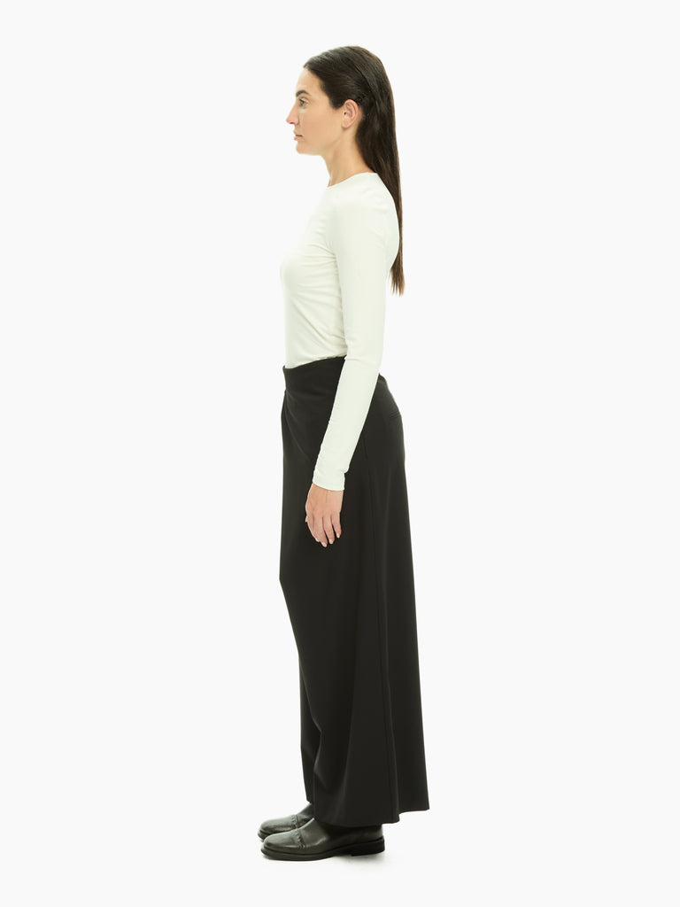 IXOS Pantalone palazzo NERO