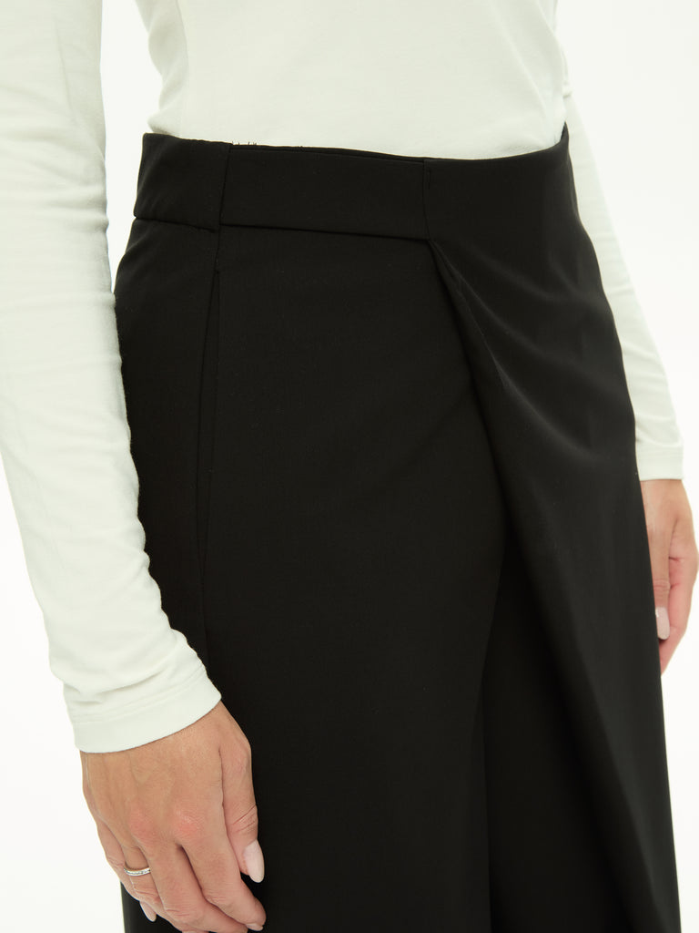 IXOS Pantalone palazzo NERO