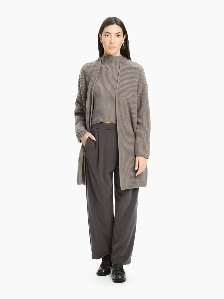 IXOS Pantalone wide leg NERO