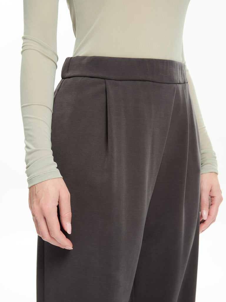 IXOS Pantalone wide leg NERO