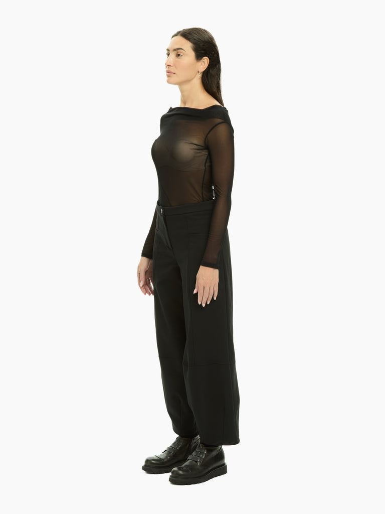 IXOS Pantalone a gamba ampia NERO