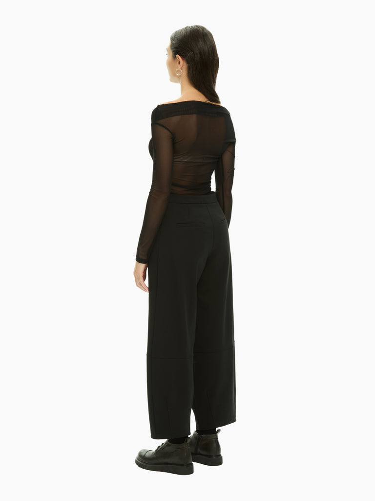 IXOS Pantalone a gamba ampia NERO