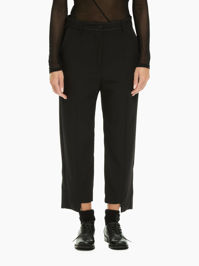 IXOS Pantalone destrutturato NERO