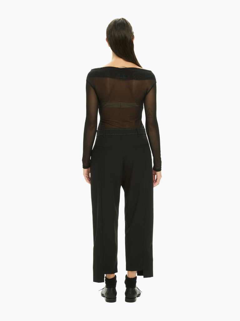 IXOS Pantalone destrutturato NERO