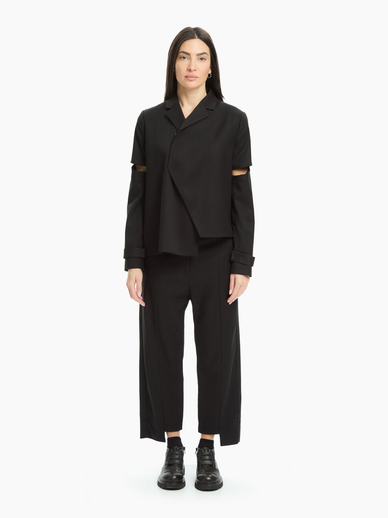 IXOS Pantalone cropped  NERO