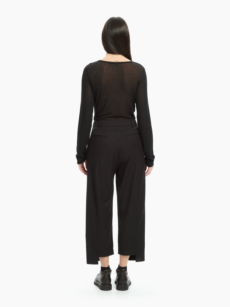 IXOS Pantalone cropped  NERO