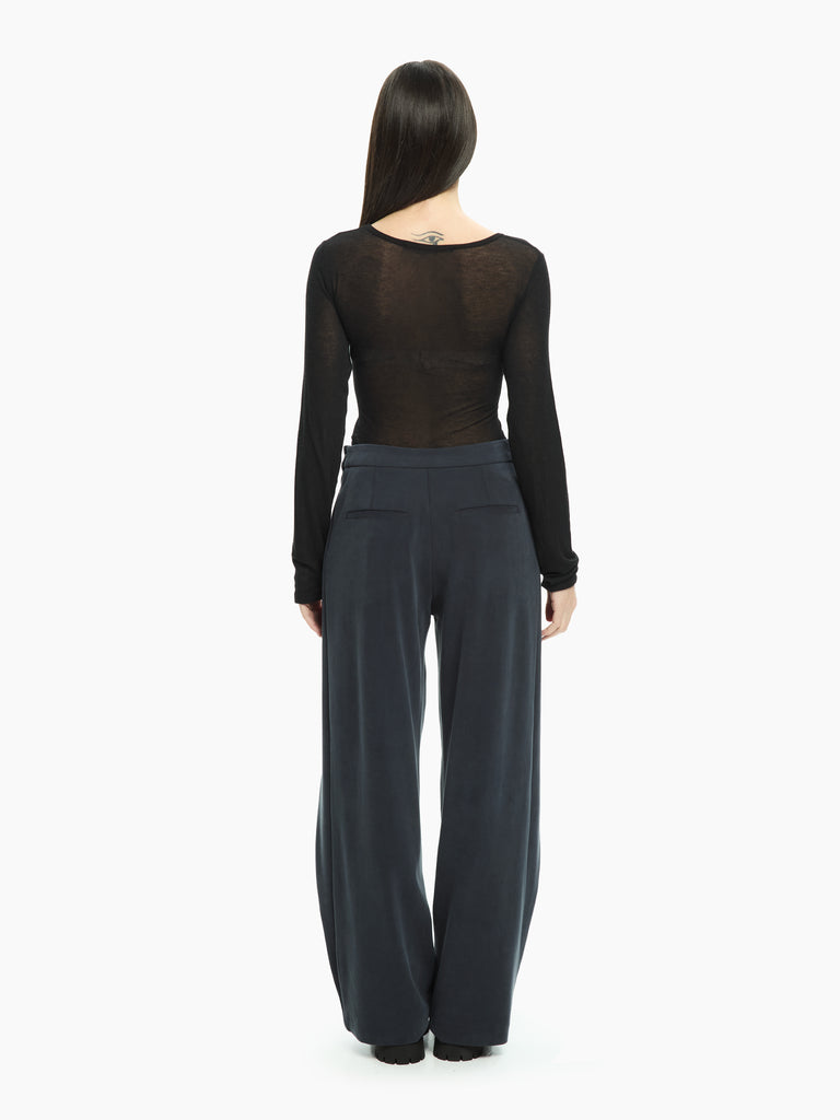 IXOS Pantalone dal design scultoreo GRIGIO