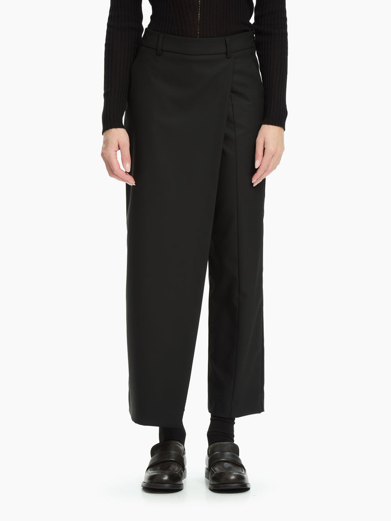 IXOS Pantalone con pannello asimmetrico NERO