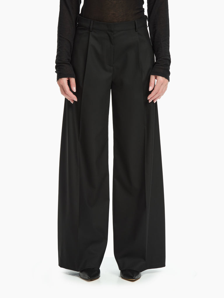 IXOS Pantalone con piega frontale NERO