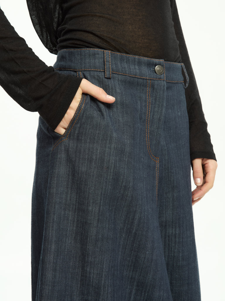 IXOS Gonna in denim BLU