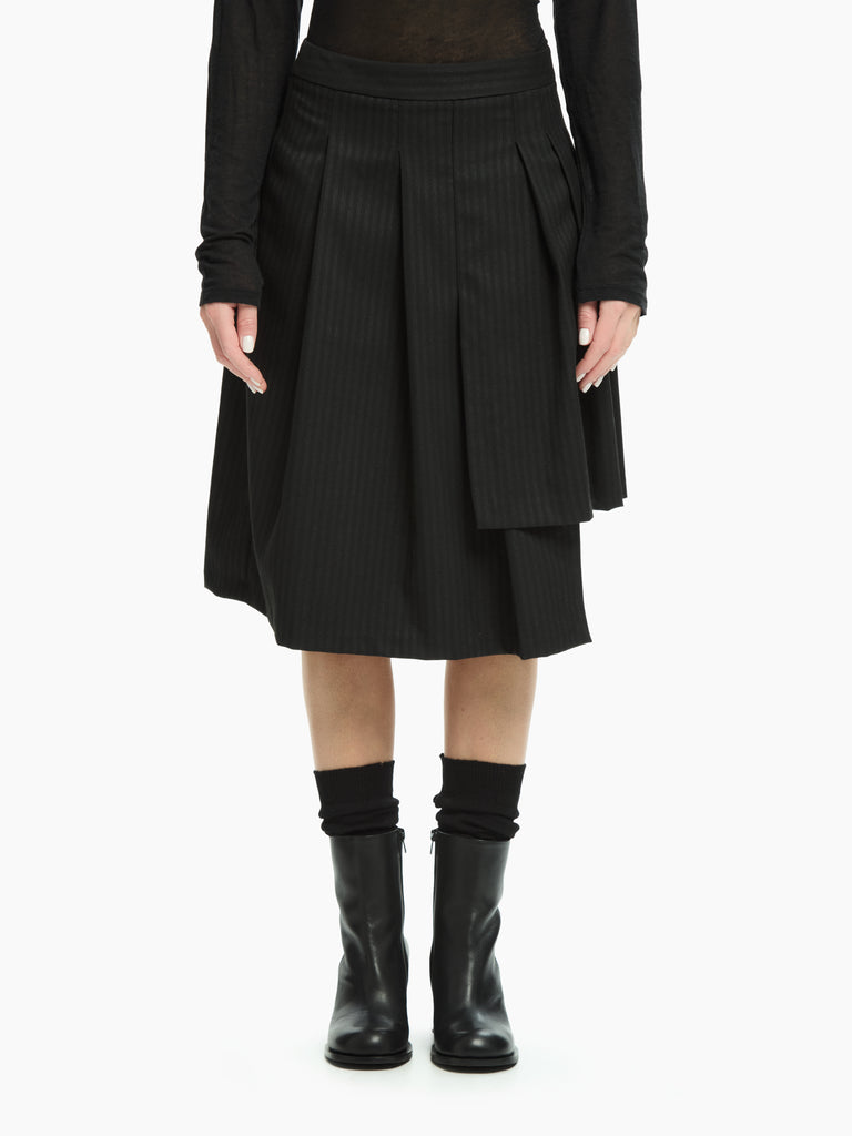 IXOS Gonna con pannello asimmetrico GRIGIO