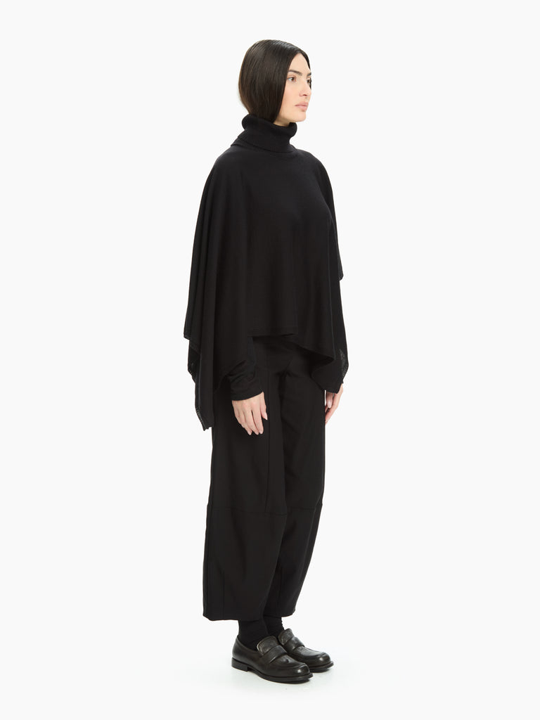 IXOS Poncho asimmetrico NERO