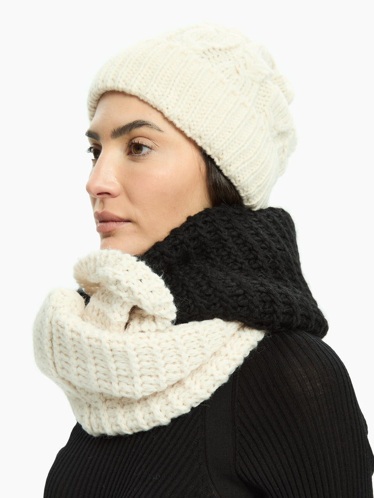 IXOS Sciarpa ad anello NERO