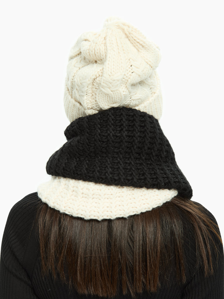 IXOS Sciarpa ad anello NERO