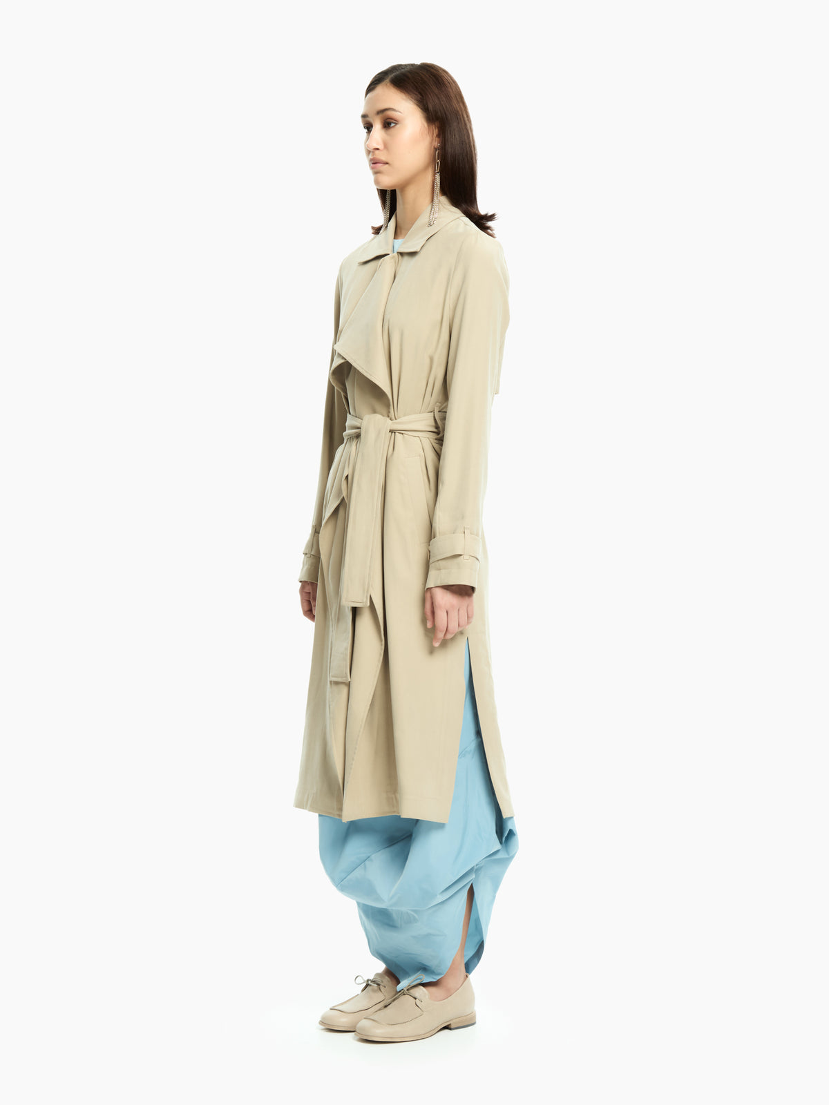 IXOS Trench fluido BEIGE