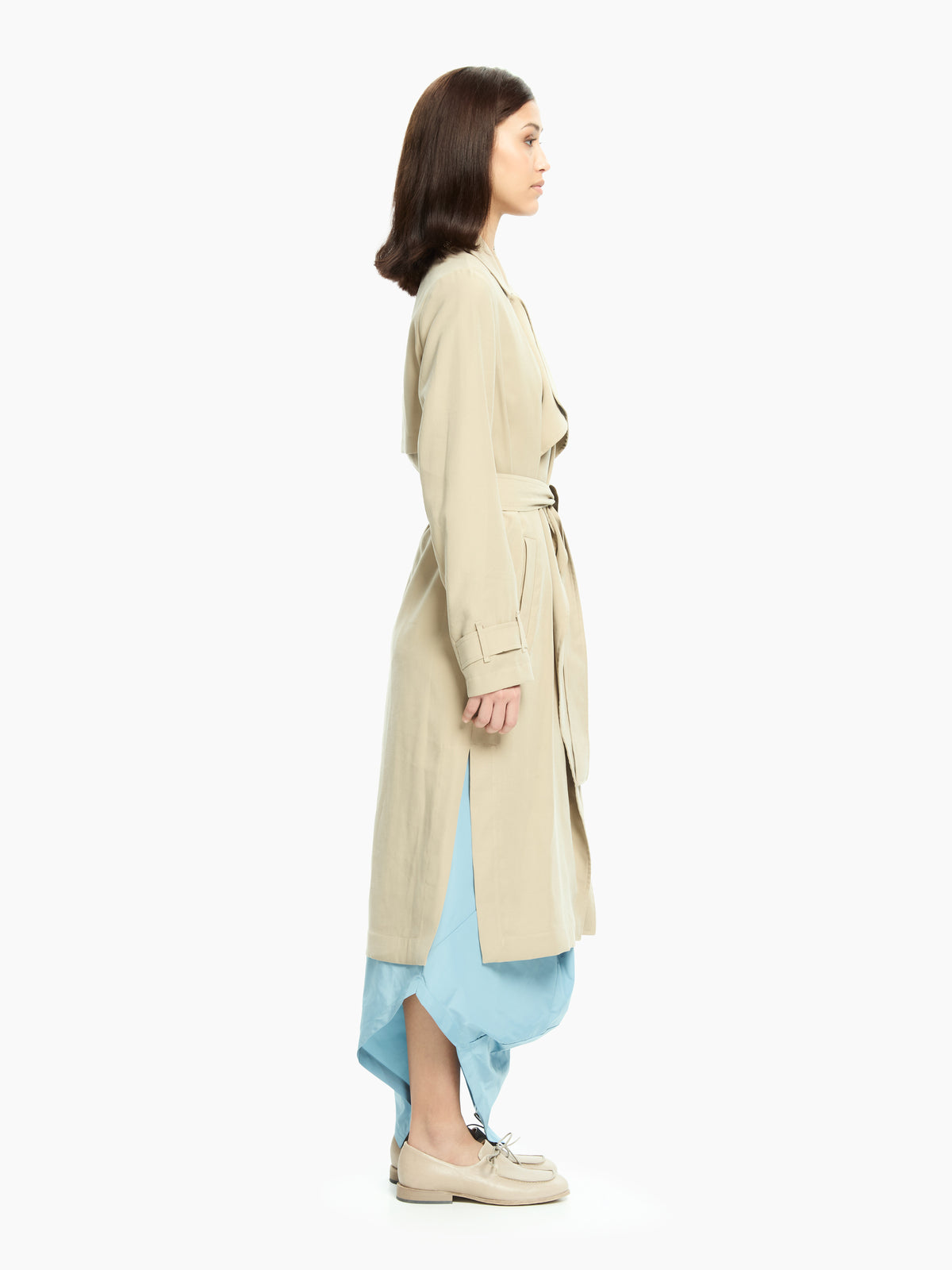 IXOS Trench fluido BEIGE