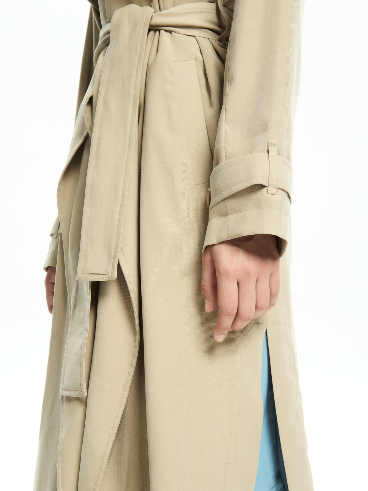 IXOS Trench fluido BEIGE