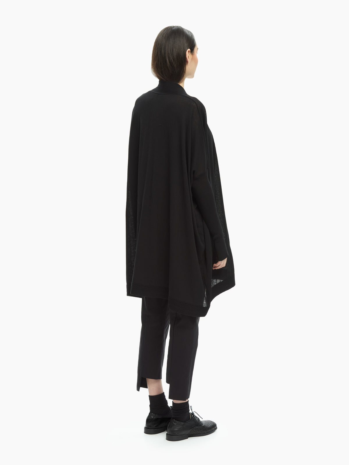 IXOS Maglia ampia con scollo NERO